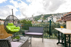 ROMSUITES - Amazing Panoramic view, Bahá'í gardens, German colony Center